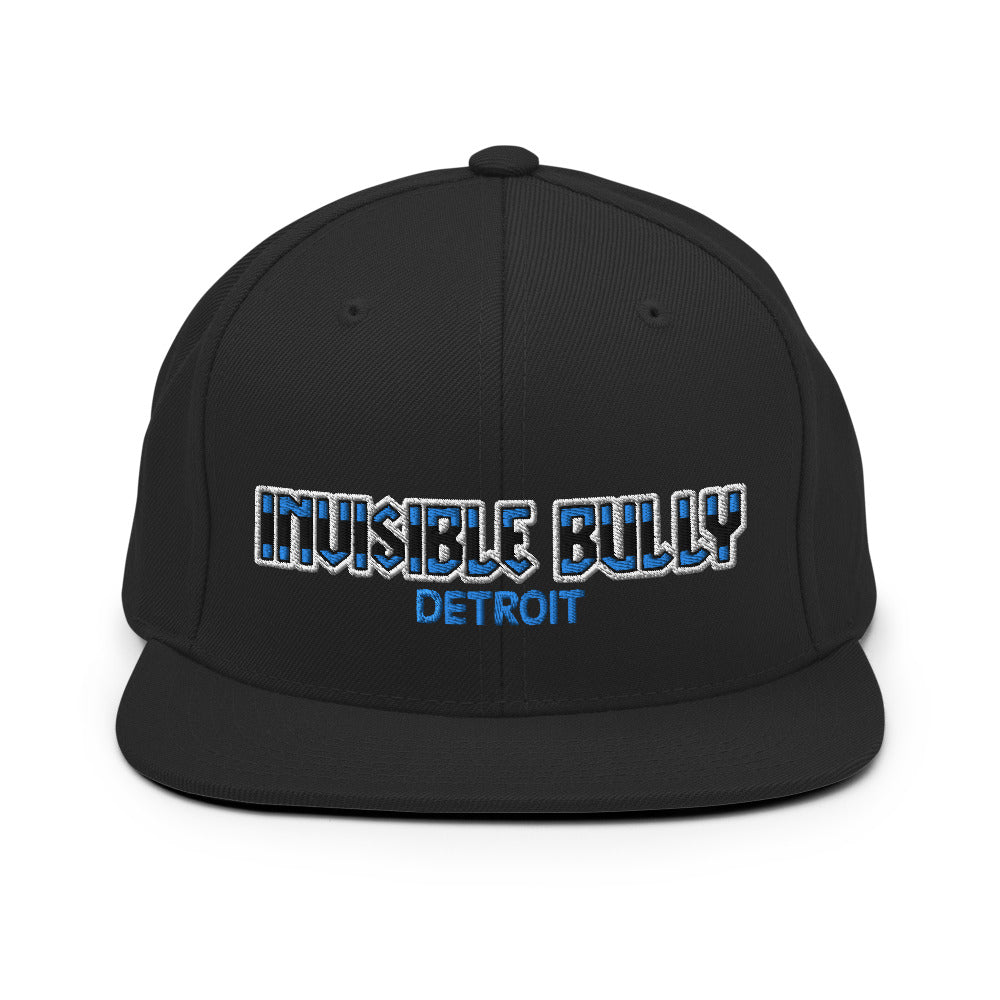 INVISIBLE BULLY DETROIT Snapback Hat