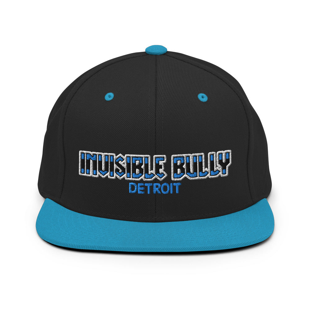 INVISIBLE BULLY DETROIT Snapback Hat