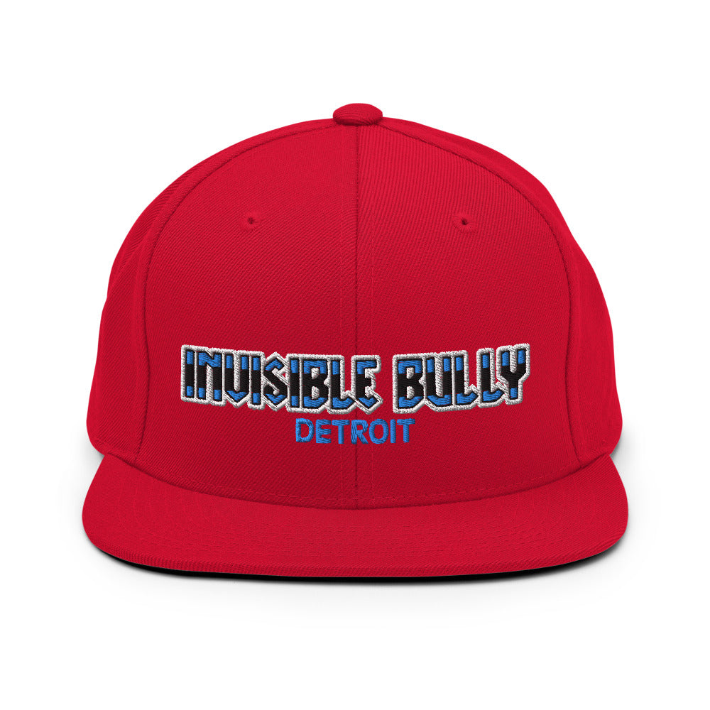 INVISIBLE BULLY DETROIT Snapback Hat