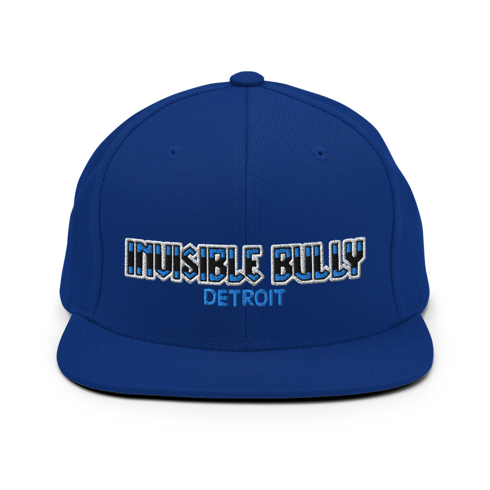 INVISIBLE BULLY DETROIT Snapback Hat